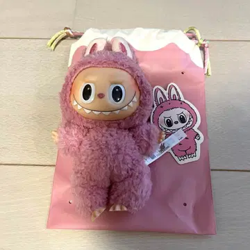 POPMART 마카롱 라부부 labubu 리치 베리 핑크