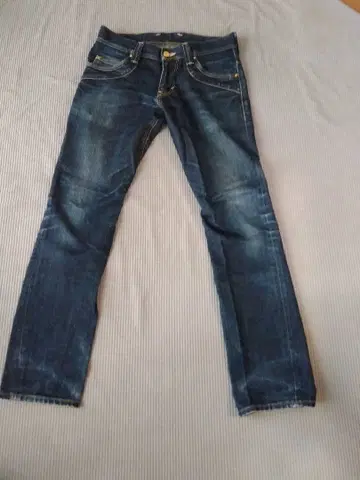 [ 익명 배송 ] LEE 데님 청바지 E524 소가죽 라벨