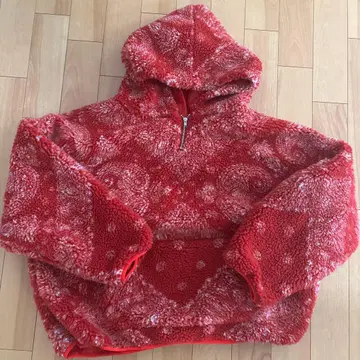 APPLEBUM 보아 후드 자켓 빨간색