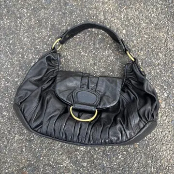 00s leather shoulder bag y2k archive