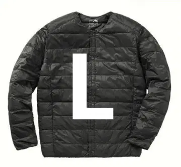 새상품 워셔블 퓨전 다운라이트 자켓 블랙 L 워크맨 등산