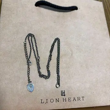LION HEART 목걸이 실버 925