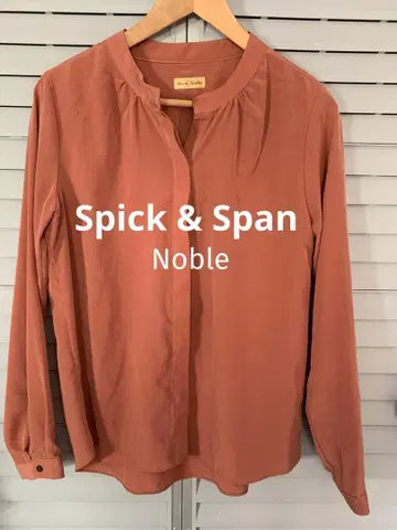 Spick & Span Noble 긴팔 스키퍼 블라우스