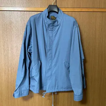 BAIT 블루 점퍼 스탠드 카라 L 사이즈