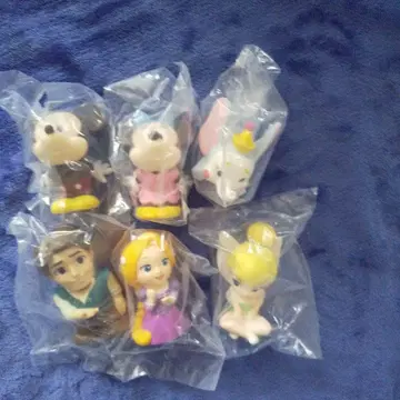 디즈니 프렌즈 소프트 비닐 6체