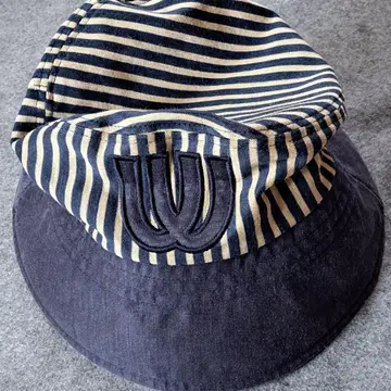 [미에코 우에사코] 스트라이프 모자