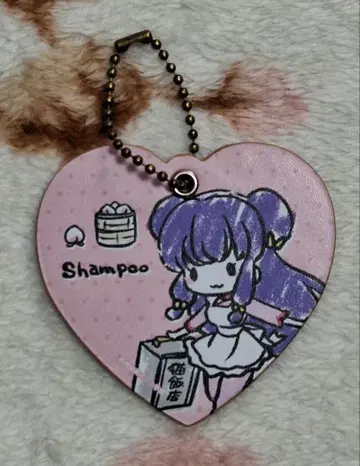 란마 1/2 그래프아트 캐릭터 가죽 참 샴푸 하트