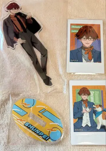 망각 배터리 치하야 슌페이 뉴트로 아크릴 스탠드 캐릭터 냅 컬렉션 2종