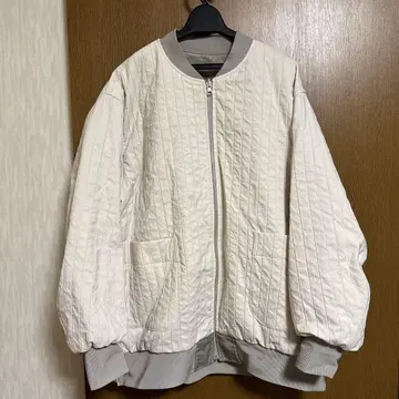 SIWALY fluid 리버서블 퀼팅 자켓