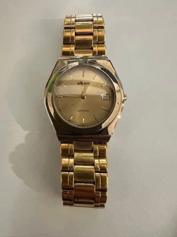 RADO DIASTAR 손목시계 데이트 새상품급 사파이어 유리 2054