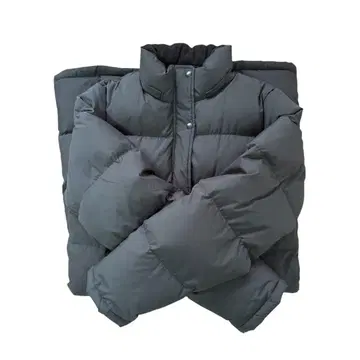 롱 기장 다운 자켓