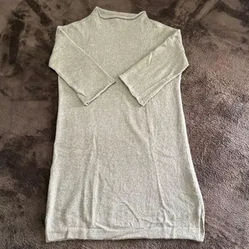 스콧 클럽 계열 Aga 니트 원피스 알파카 100%