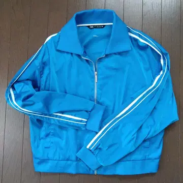 ZARA 파랑 집업 저지 L