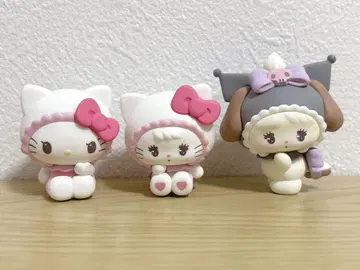 mikko 산리오 시크릿 마스코트 무스 키티 수플레 피규어