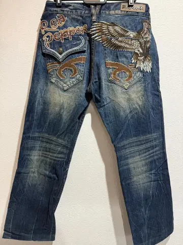 Red Pepper 이글 자수 데님 사이즈 31 #4509-6