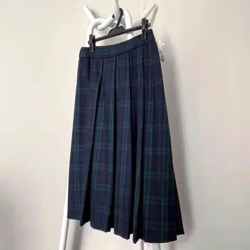 Beamsboy 블랙워치 플리츠 스커트 울