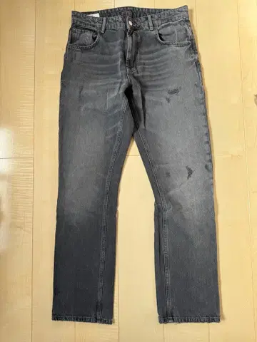 zara 블랙 데님 팬츠 사이즈 44