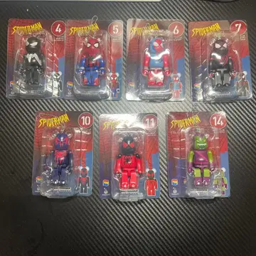 스파이더맨 피규어 세트 6개