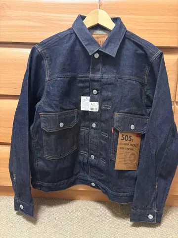 EDWIN 505J 원 워시 데님 자켓