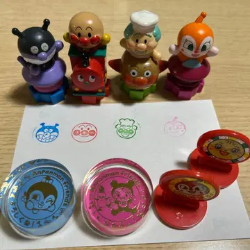 방긋방긋 호빵맨 스탬프 단종품