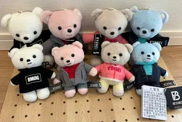 RYUHEI 곰 봉제 인형 8체 컴플리트 세트