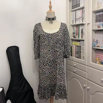 에스닉 프릴 원피스