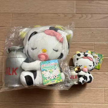 헬로키티 목장 한정판 봉제 인형