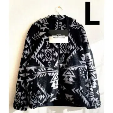 새상품 WORKMAN 유로보아 워크맨 방풍 리버서블 후디 블랙 L