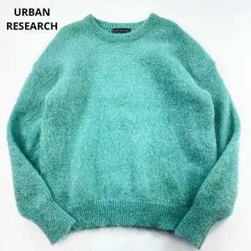 어반 리서치 COFIL 슈퍼 키드 모헤어 혼방 풀오버 크루넥