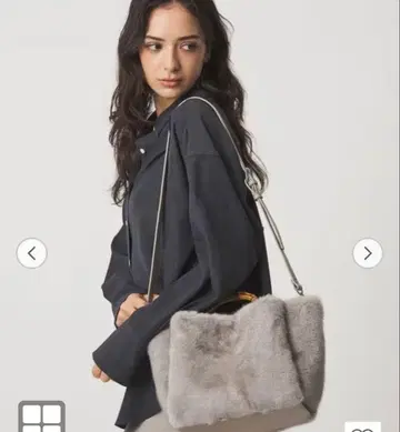 흠집 있음 새상품 퍼 백