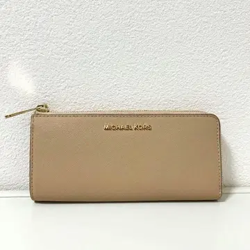 [ 새상품급 ] MICHAEL KORS 장지갑 베이지