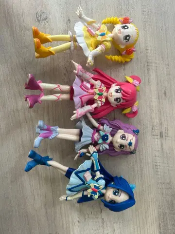 YES! 프리큐어 5 GOGO! 피규어 4개 세트