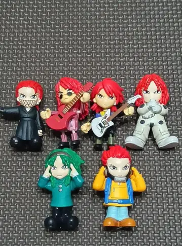 X-JAPAN hide 피규어 6체 세트 묶음 판매