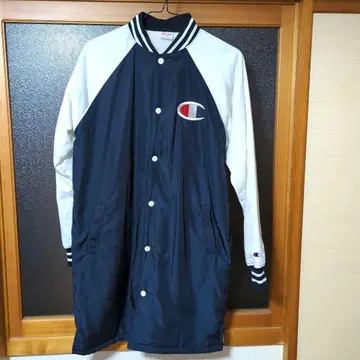 Champion 자켓 160 네이비/화이트