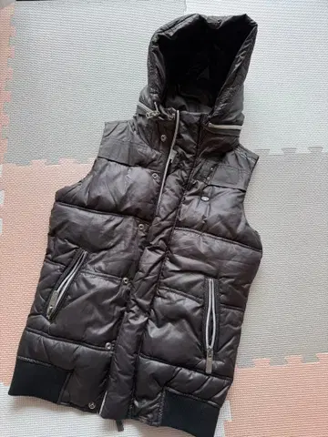 g-star raw wistler hooded vest wmn xs