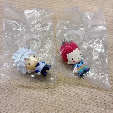 HUNTER x HUNTER 키루아 히소카 키링 2개 세트