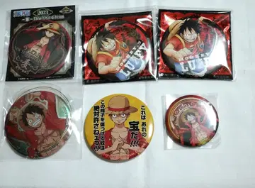 원피스 루피 캔뱃지 세트 ONEPIECE 유니버셜 보물 주머니