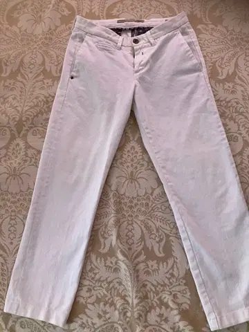 마에니마에니 화이트 이탈리아제 팬츠 G PLUS Ridmark