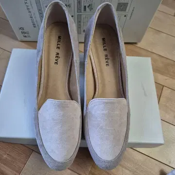 MILLE R VE 그레이 하이힐 펌프스