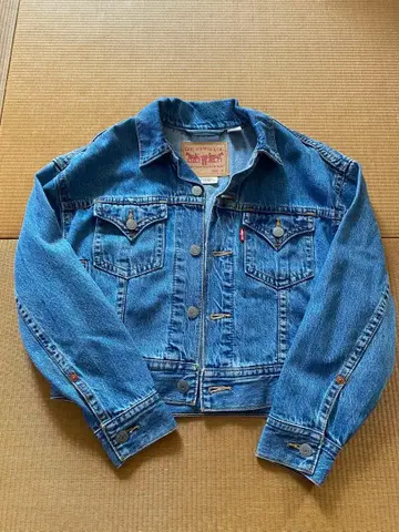 컨디션 최상 Levi's 데님 자켓 S 사이즈 라이트 블루