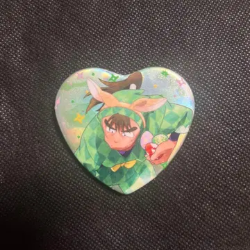 닌타마 란타로 난자타운 나카자에이 초지 하트 캔뱃지