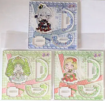 프리파라 캬라핀 아크릴 스탠드 히비키 파루루 후와리 트리콜로르