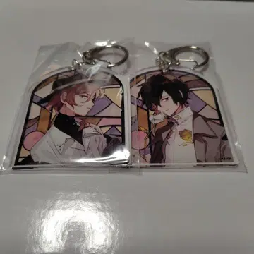 문호 스트레이독스 문스토 온리샵 오리지널샵 다자이 나카하라 아크릴 키링