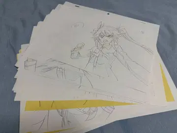 나는 트윈 테일이 될 거야. 생원화 몇 장 세트