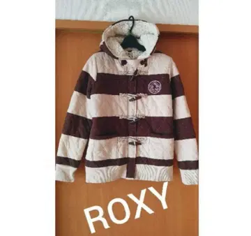ROXY 퀼트&보아 코트 록시