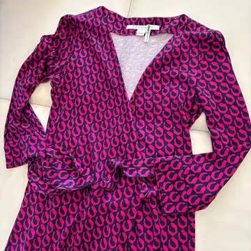 DIANE von FURSTENBERG 실크 원피스