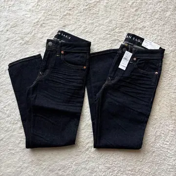 AMERICAN EAGLE 슬림 슬림 스트레이트 데님 28/28 2개
