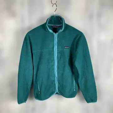 patagonia 터콰이즈 플리스 자켓 여성용 XL 따뜻한 인기