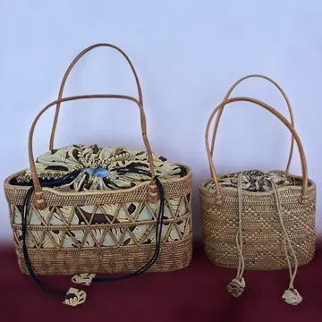 아타 백 카고백 발리섬 인도네시아 아타백 증정품 포함