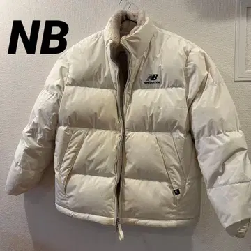 new balance 다운 자켓 플리스 자켓 리버서블